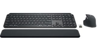 Комплект (клавиатура, мышь) Logitech MX Keys for Business UA Graphite + Desk Mat Studio Series Mid Grey (MX920-010933) - фото 2 Комплект (клавиатура, мышь) Logitech MX Keys for Business UA Graphite + Desk Mat Studio Series Mid Grey (MX920-010933) - фото 2
