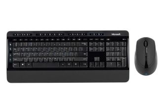 Комплект (клавіатура, мишка) Microsoft Wireless Desktop 3050 (PP3-00018) - фото 1 Комплект (клавіатура, мишка) Microsoft Wireless Desktop 3050 (PP3-00018) - фото 1