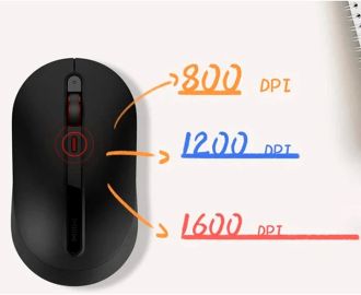 Комплект (клавіатура, миша) Xiaomi MiiiW Keyboard and Mouse Combo Gen 3 PB03 Wireless UA Black (MW24PB03 Black) - фото 4