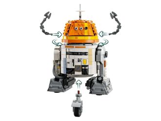 Конструктор Lego Star Wars Дроид-астромеханик Чоппер C1-10P (75416) - фото 3