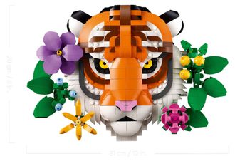 Конструктор Lego Art Коллекция Фауна - Тигр (31217) - фото 6 Конструктор Lego Art Коллекция Фауна - Тигр (31217) - фото 6