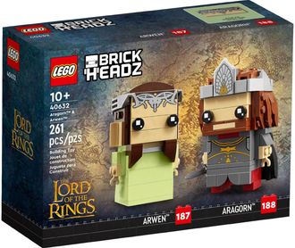 Конструктор Lego Brick Headz Арагорн и Арвен (40632) - фото 1 Конструктор Lego Brick Headz Арагорн и Арвен (40632) - фото 1