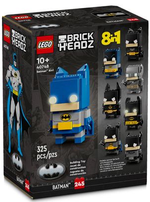 Конструктор Lego Brick Headz Бэтмен 8 в 1 (40748) - фото 1 Конструктор Lego Brick Headz Бэтмен 8 в 1 (40748) - фото 1
