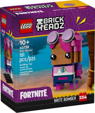 Конструктор Lego Brick Headz Брут Бомбер (40728) - фото 1 Конструктор Lego Brick Headz Брут Бомбер (40728) - фото 1