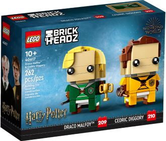 Конструктор Lego Brick Headz Драко Мелфой і Седрік Діґорі (40617) - фото 1 Конструктор Lego Brick Headz Драко Мелфой і Седрік Діґорі (40617) - фото 1