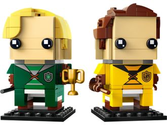 Конструктор Lego Brick Headz Драко Мелфой і Седрік Діґорі (40617) - фото 2 Конструктор Lego Brick Headz Драко Мелфой і Седрік Діґорі (40617) - фото 2