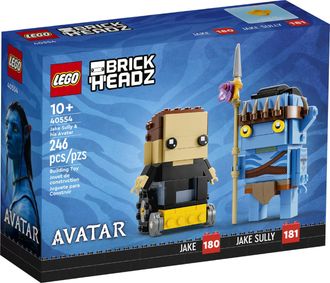 Конструктор Lego Brick Headz Джейк Саллі та його аватар (40554) - фото 1