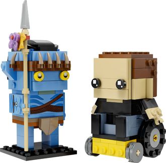 Конструктор Lego Brick Headz Джейк Саллі та його аватар (40554) - фото 2