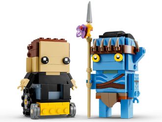 Конструктор Lego Brick Headz Джейк Саллі та його аватар (40554) - фото 3