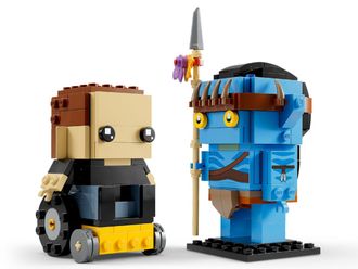 Конструктор Lego Brick Headz Джейк Саллі та його аватар (40554) - фото 4