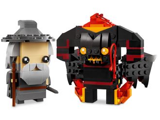 Конструктор Lego Brick Headz Гендальф Сірий та Балрог (40631) - фото 3