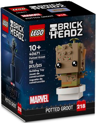 Конструктор Lego Brick Headz Горшковый Грут (40671) - фото 1