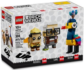 Конструктор Lego Brick Headz Карл, Рассел и Кевин (40752) - фото 1 Конструктор Lego Brick Headz Карл, Рассел и Кевин (40752) - фото 1