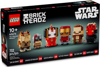 Конструктор Lego Brick Headz Прихована загроза (40676) - фото 1 Конструктор Lego Brick Headz Прихована загроза (40676) - фото 1