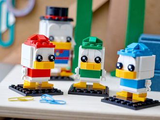 Конструктор Lego Brick Headz Скрудж Макдак, Хьюї, Дьюї і Луї (40477) - фото 3 Конструктор Lego Brick Headz Скрудж Макдак, Хьюї, Дьюї і Луї (40477) - фото 3