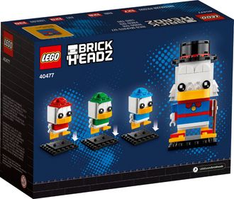 Конструктор Lego Brick Headz Скрудж Макдак, Хьюї, Дьюї і Луї (40477) - фото 4 Конструктор Lego Brick Headz Скрудж Макдак, Хьюї, Дьюї і Луї (40477) - фото 4