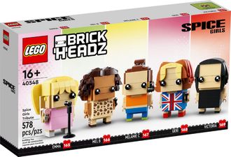 Конструктор Lego Brick Headz Триб'ют Spice Girls (40548) - фото 1 Конструктор Lego Brick Headz Триб'ют Spice Girls (40548) - фото 1