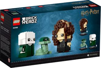 Конструктор Lego Brick Headz Волдеморт, Наджіні і Беллатрикс (40496) - фото 4 Конструктор Lego Brick Headz Волдеморт, Наджіні і Беллатрикс (40496) - фото 4