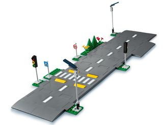 Конструктор Lego City Дорожные плиты (60304) - фото 6 Конструктор Lego City Дорожные плиты (60304) - фото 6