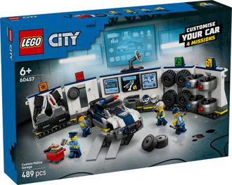Конструктор Lego City Гараж для тюнінгу поліцейських машин (60457) - фото 1