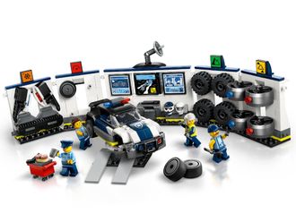 Конструктор Lego City Гараж для тюнінгу поліцейських машин (60457) - фото 3