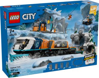 Конструктор Lego City Научный арктический поезд-экспресс (60470) - фото 1 Конструктор Lego City Научный арктический поезд-экспресс (60470) - фото 1