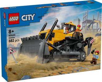 Конструктор Lego City Жовтий бульдозер (60466) - фото 1