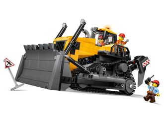 Конструктор Lego City Жовтий бульдозер (60466) - фото 3