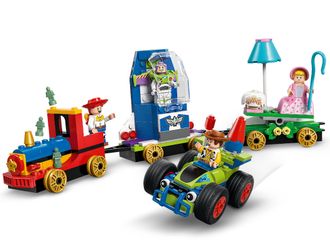 Конструктор Lego Disney Історія іграшок Святковий поїзд та машинка (43264) - фото 3 Конструктор Lego Disney Історія іграшок Святковий поїзд та машинка (43264) - фото 3