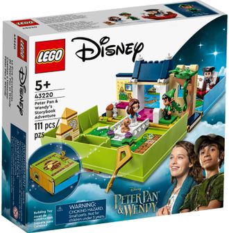 Конструктор Lego Disney Princess Книга приключений Питера Пена и Венди (43220) - фото 1 Конструктор Lego Disney Princess Книга приключений Питера Пена и Венди (43220) - фото 1