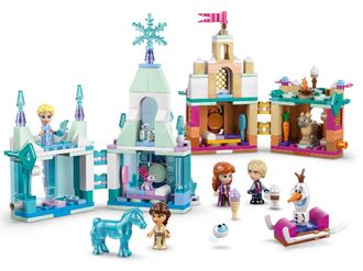 Конструктор Lego Disney Міні замок Еренделл та крижаний палац Ельзи (43278) - фото 3 Конструктор Lego Disney Міні замок Еренделл та крижаний палац Ельзи (43278) - фото 3