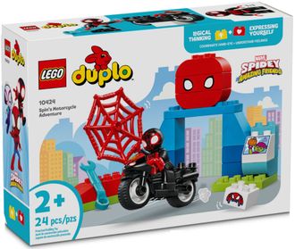 Конструктор Lego Duplo Мотоциклетное приключение Спина (10424) - фото 1 Конструктор Lego Duplo Мотоциклетное приключение Спина (10424) - фото 1