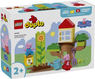 Конструктор Lego Duplo Сад и домик на дереве Свинки Пеппы (10431) - фото 1 Конструктор Lego Duplo Сад и домик на дереве Свинки Пеппы (10431) - фото 1