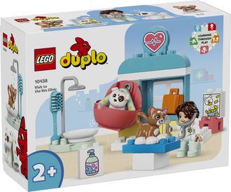 Конструктор Lego Duplo Посещение ветеринарной клиники (10438) - фото 1 Конструктор Lego Duplo Посещение ветеринарной клиники (10438) - фото 1