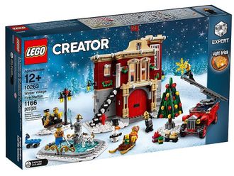 Конструктор Lego Expert Новорічна Пожежна Станція (10263) - фото 1 Конструктор Lego Expert Новорічна Пожежна Станція (10263) - фото 1