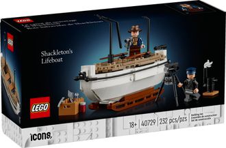 Конструктор Lego Icons Рятувальний човен Шеклтона (40729) - фото 1 Конструктор Lego Icons Рятувальний човен Шеклтона (40729) - фото 1