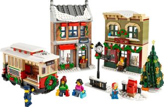 Конструктор Lego Expert Рождественская улица (10308) - фото 2 Конструктор Lego Expert Рождественская улица (10308) - фото 2