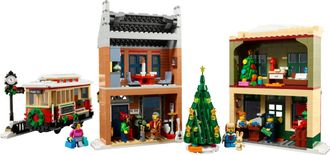 Конструктор Lego Expert Рождественская улица (10308) - фото 3 Конструктор Lego Expert Рождественская улица (10308) - фото 3