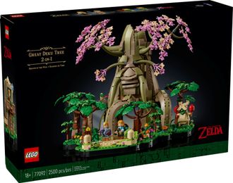 Конструктор Lego The Legend of Zelda Велике дерево Деку 2-в-1 (77092) - фото 1 Конструктор Lego The Legend of Zelda Велике дерево Деку 2-в-1 (77092) - фото 1