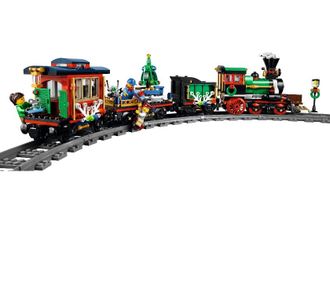 Конструктор Lego Expert Зимовий святковий поїзд (10254) - фото 2 Конструктор Lego Expert Зимовий святковий поїзд (10254) - фото 2