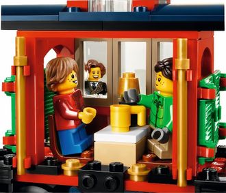 Конструктор Lego Expert Зимовий святковий поїзд (10254) - фото 5 Конструктор Lego Expert Зимовий святковий поїзд (10254) - фото 5