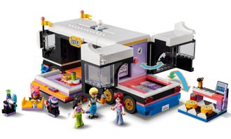 Конструктор Lego Friends Музыкальный туристический автобус поп-звезды (42619) - фото 3