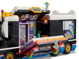Конструктор Lego Friends Музыкальный туристический автобус поп-звезды (42619) - фото 6