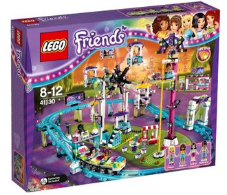 Конструктор Lego Friends Парк розваг: Американські гірки (41130) - фото 1 Конструктор Lego Friends Парк розваг: Американські гірки (41130) - фото 1