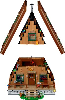 Конструктор Lego ideas Дом с А-образной рамой (21338) - фото 3 Конструктор Lego ideas Дом с А-образной рамой (21338) - фото 3