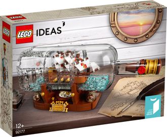 Конструктор Lego Ideas Корабль в бутылке (92177) - фото 1