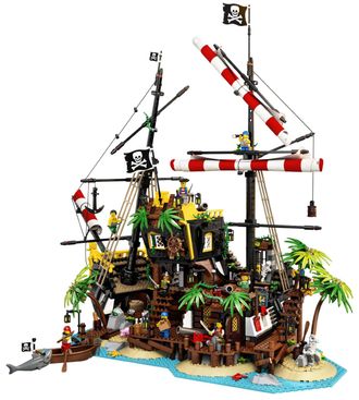 Конструктор Lego Ideas Пираты Залива Барракуды (21322) - фото 4 Конструктор Lego Ideas Пираты Залива Барракуды (21322) - фото 4
