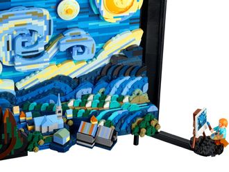 Конструктор Lego ideas Вінсент Ван Гог - Зіркова ніч (21333) - фото 5