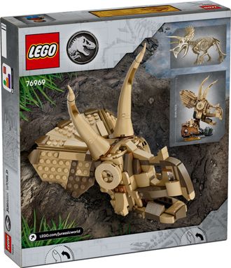 Конструктор Lego Jurassic World Скам'янілості динозаврів: череп трицератопсу (76969) - фото 6 Конструктор Lego Jurassic World Скам'янілості динозаврів: череп трицератопсу (76969) - фото 6
