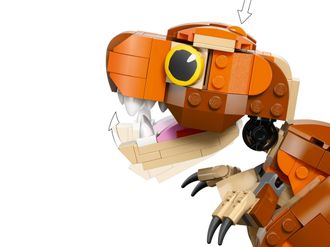 Конструктор Lego Jurassic World Тиранозавр Рекс Маленький Ненажера (76967) - фото 4 Конструктор Lego Jurassic World Тиранозавр Рекс Маленький Ненажера (76967) - фото 4